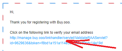 Confirmando o endereço de e-mail